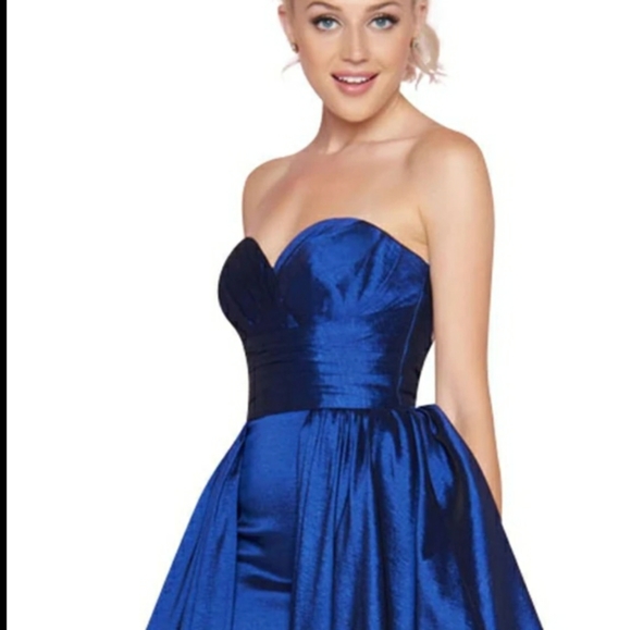 Mac Duggal Strapless Sweetheart A-Line dress - Picture 7 of 11